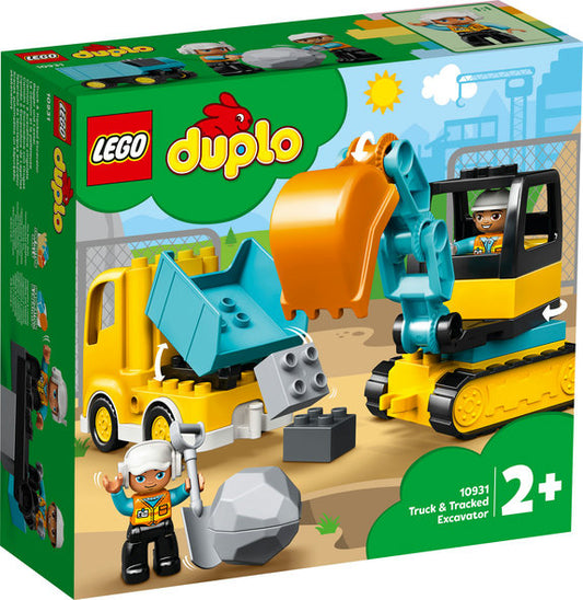 LEGO Duplo Lastbil og gravemaskine 10931