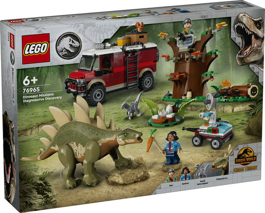 LEGO Jurassic World Stegosarus opdagelsen 76965