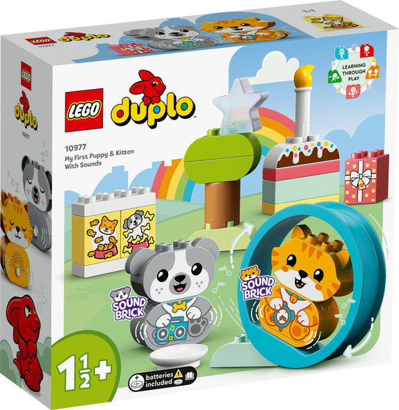 LEGO Duplo Min første hvalp og killing med lyde 10977