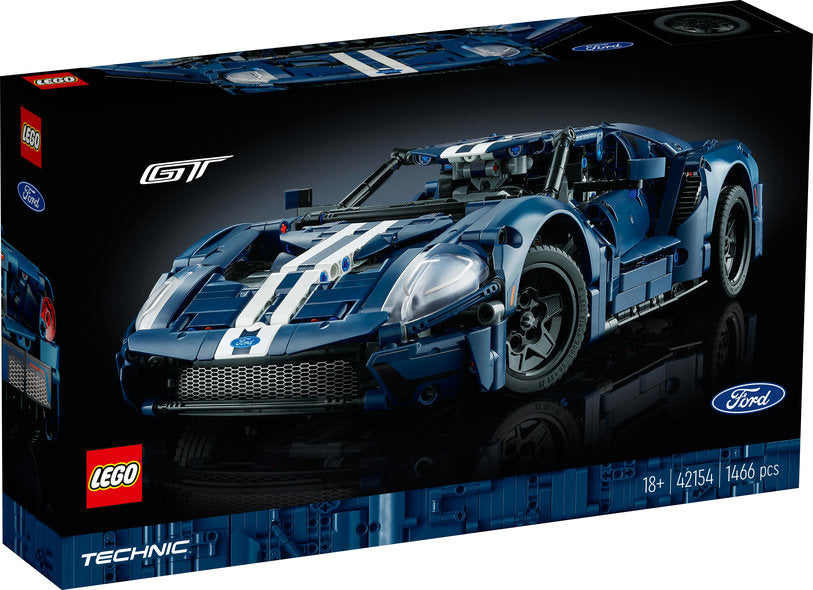 LEGO Technic Ford GT-modellen fra 2022 42154