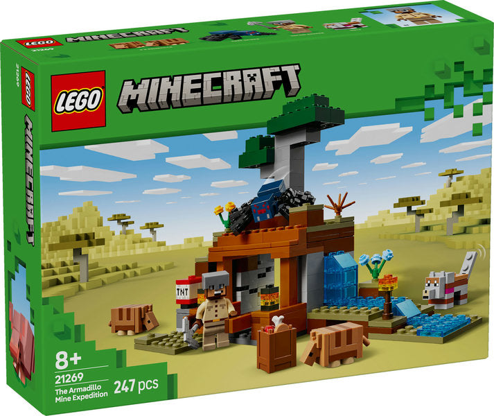 LEGO Minecraft Bæltedyrs-mineekspeditionen 21269