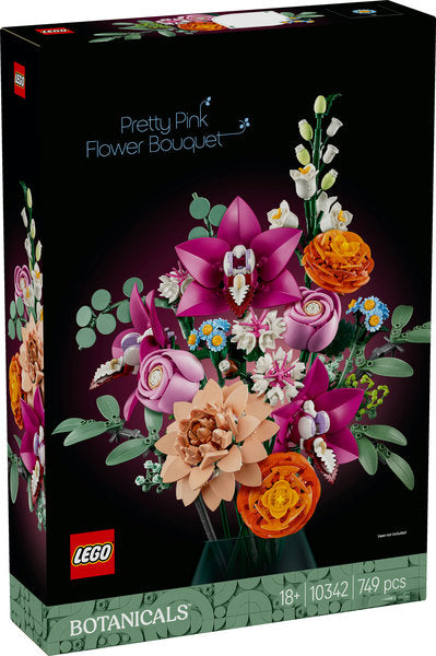 LEGO Botanicals Smuk pink blomsterbuket 10342