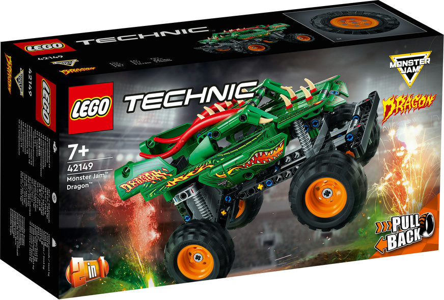 LEGO Technic Monster Jam Dragon 42149