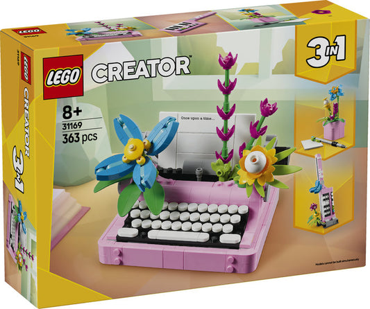 LEGO Creator Skrivemaskine med blomster 31169