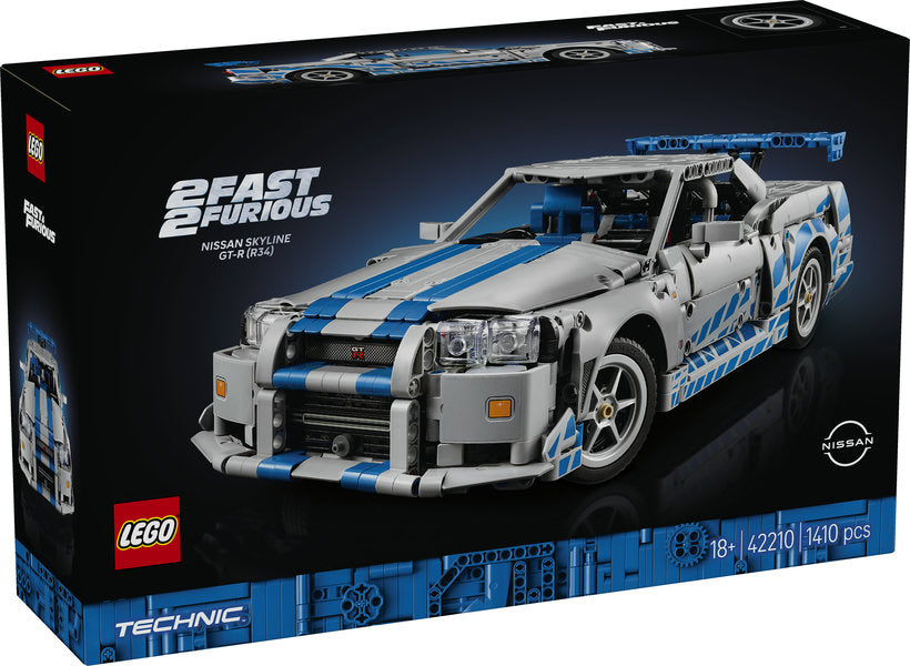 LEGO Technic  2 Fast 2 Furious Nissan Skyline GT-R 42210