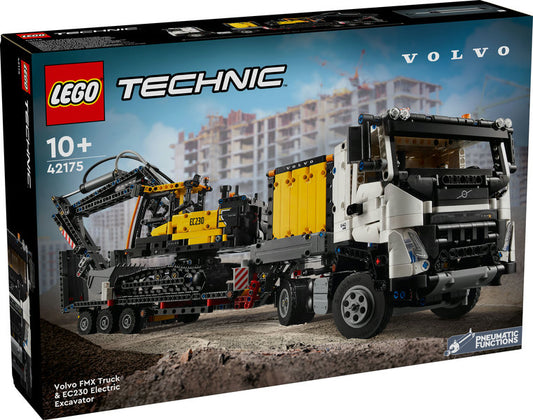 LEGO Technic Volvo FMX-lastbil og EC230 42175