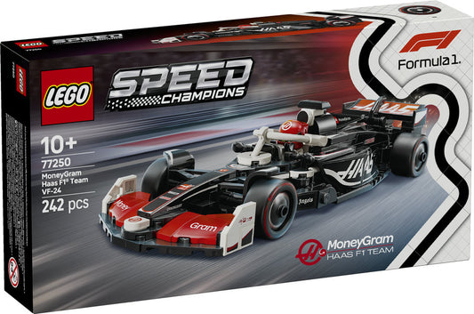 LEGO Speed MoneyGram Haas F1 Team VF-24-racerbil 77250