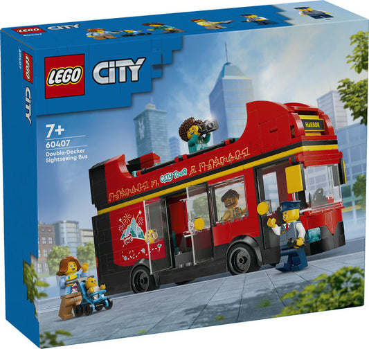 LEGO City Rød dobbeltdækker-turistbus 60407