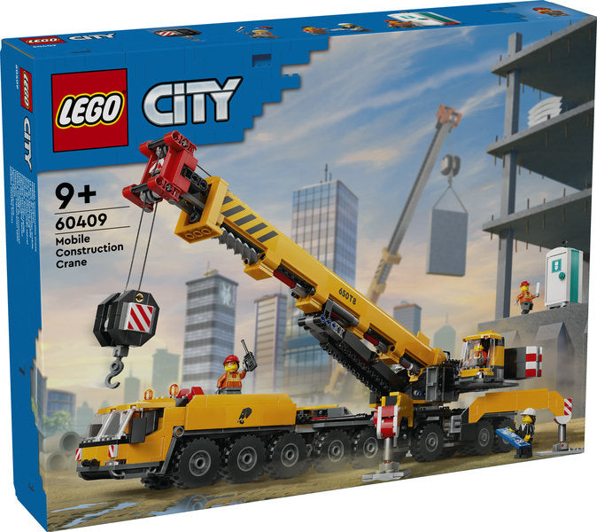 LEGO City Gul mobil byggekran 60409