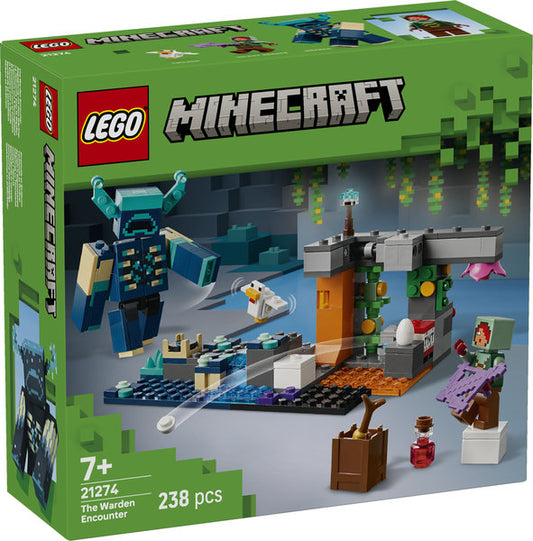 LEGO Minecraft Warden-mødet 21274