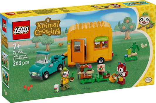 LEGO Animal Crossing Leif med campingvogn og havebutik 77054