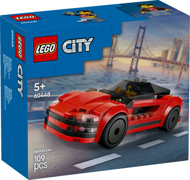 LEGO City Rød sportsvogn 60448