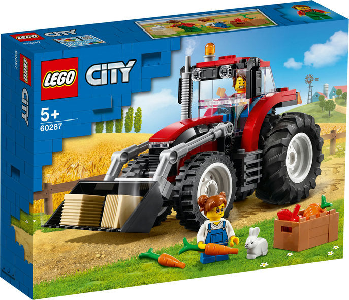 LEGO City rød Traktor 60287