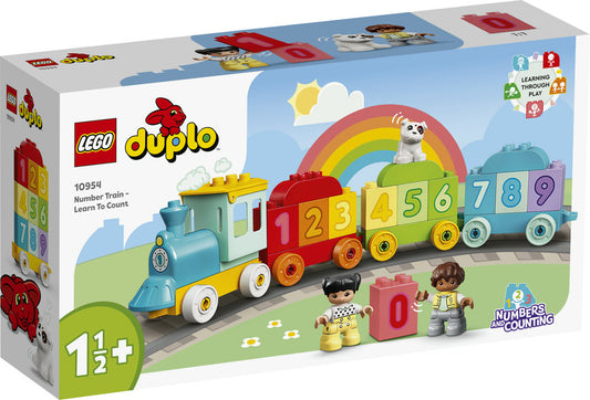 LEGO Duplo Tog med tal  lær at tælle 10954