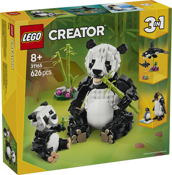 LEGO Creator Vilde dyr: Pandafamilie 31165