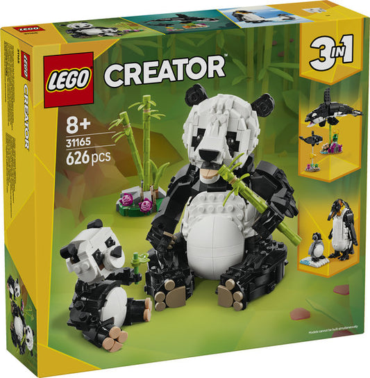 LEGO Creator Vilde dyr: Pandafamilie 31165