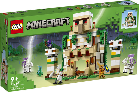 LEGO Minecraft Jerngolem-fortet 21250