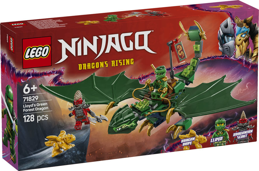 LEGO Ninjago Lloyds grønne skovdrage 71829