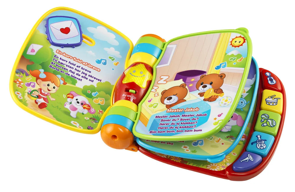 Vtech Baby musikbog med børnesange