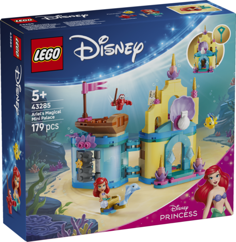 LEGO Disney Ariels magiske minipalads 43285