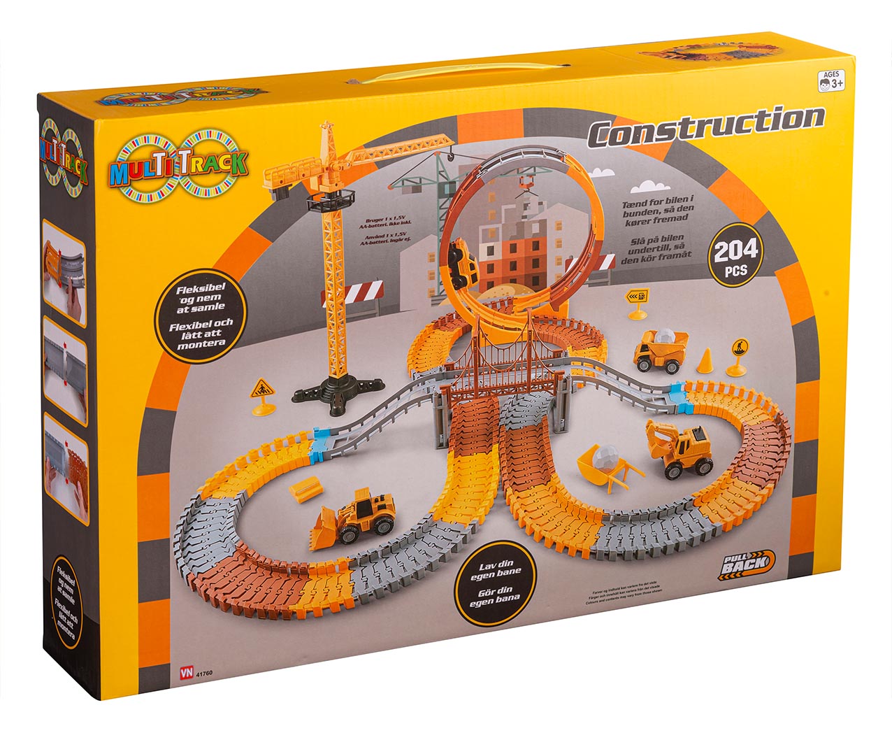 MULTI CONST-TRACK 204 PCS