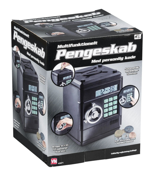 Pengeskab med personlig kode