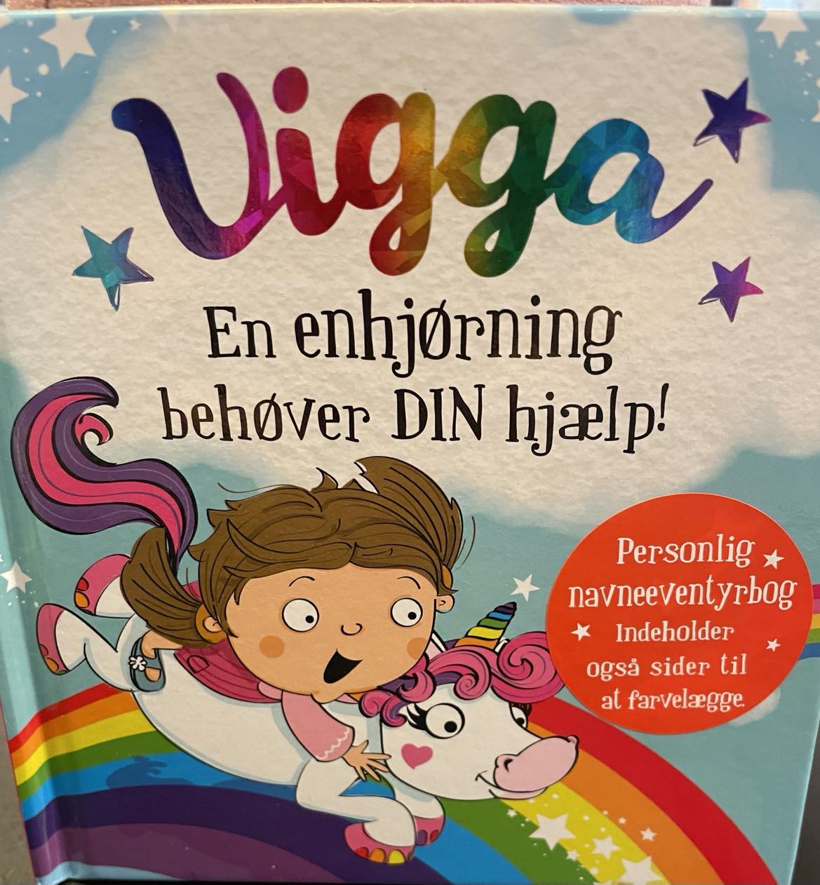 Vigga en enhjørning behøver din hjælp