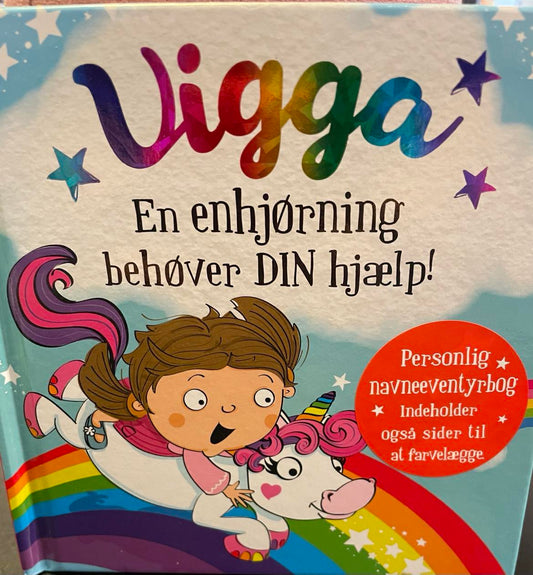 Vigga en enhjørning behøver din hjælp