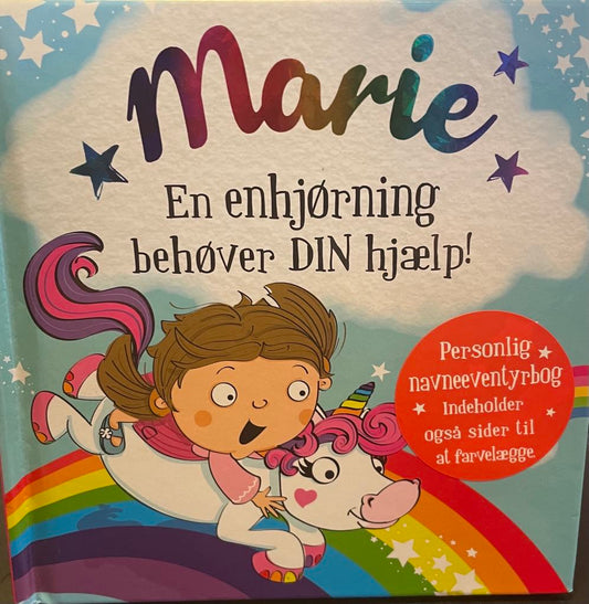 Marie en enhjørning behøver din hjælp