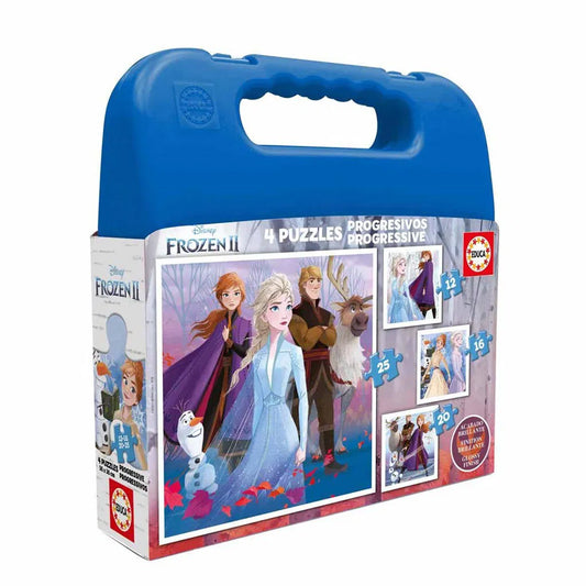 Educa Frozen 2 puslespil 4 i æsken