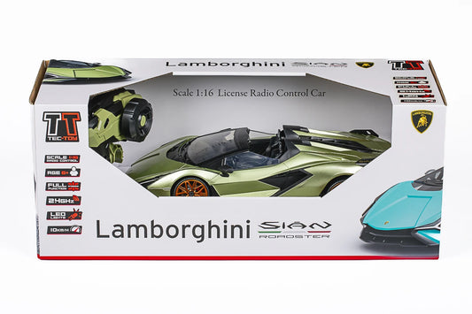 TEC-TOY Lamborghini Sian R/C 1:16 2,4GHz, green