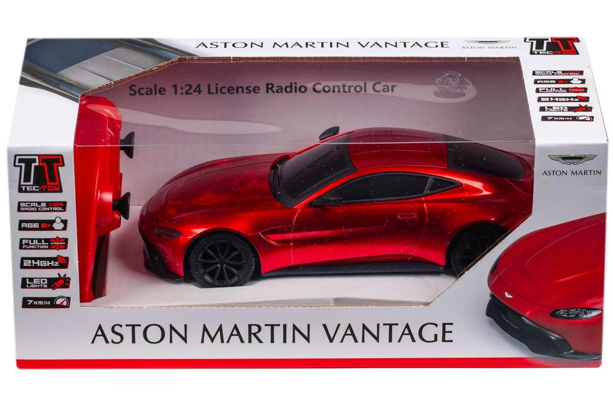 TEC-TOY Aston Martin Vantage R/C 1:24 2,4GHz, red