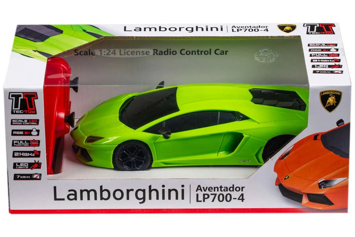 TEC-TOY Lamborghini Aventador LP 700-4 R/C 1:24 green