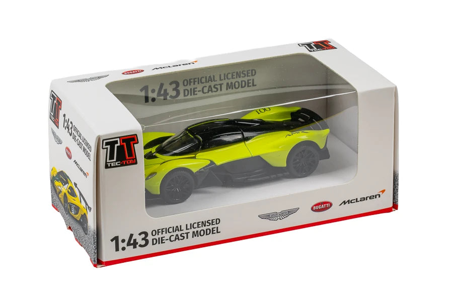 TEC-TOY Aston Martin Valkyrie 1:43 die-cast, light green