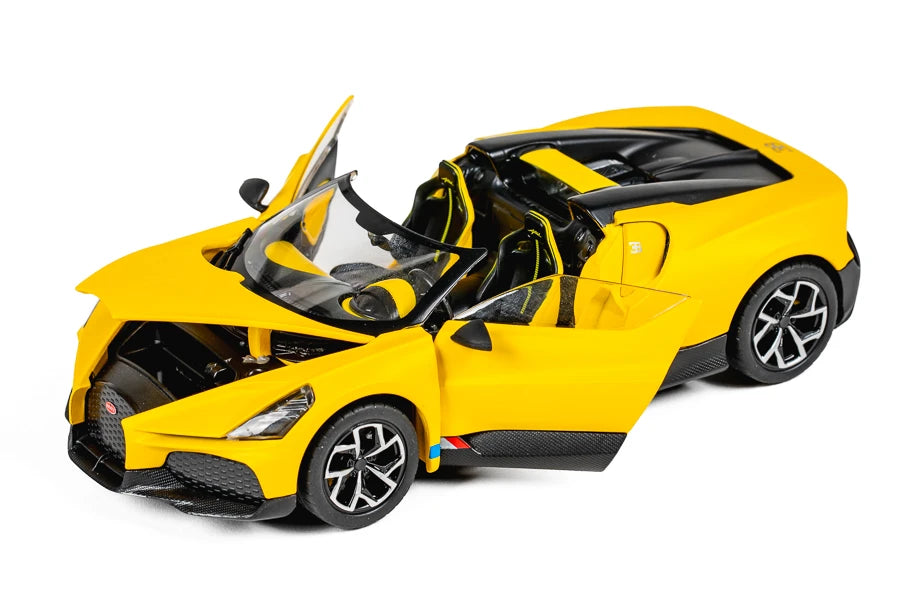 TEC-TOY Bugatti Mistral 1:24 die-cast, yellow