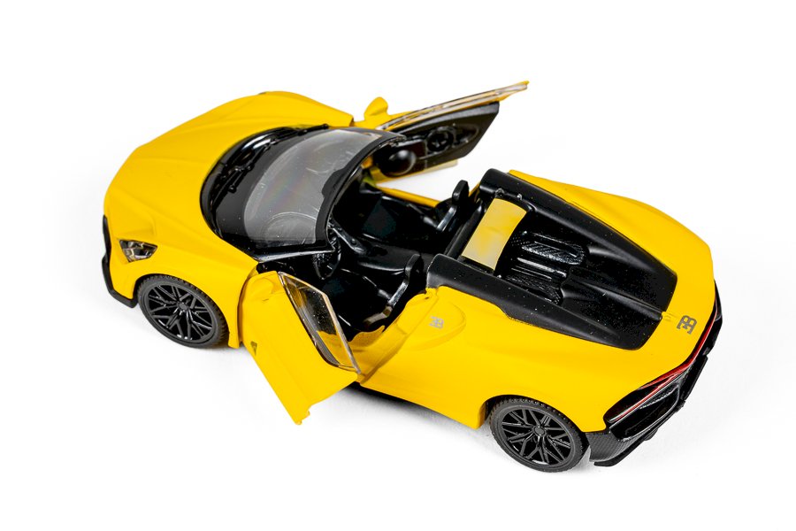 TEC-TOY Bugatti Mistral 1:43 die-cast, yellow