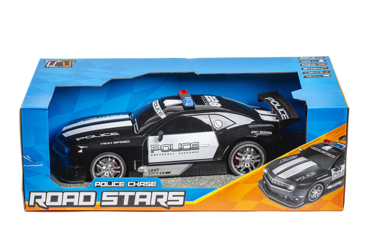 TEC-TOY Police Chase R/C 1:12, 2,4GHz 7,4V Li-Ion, black