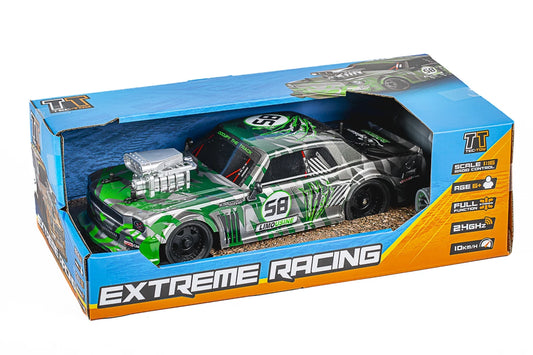 TEC-TOY Extreme Racing R/C 1:16 2,4G 3,7V Li-ion, green