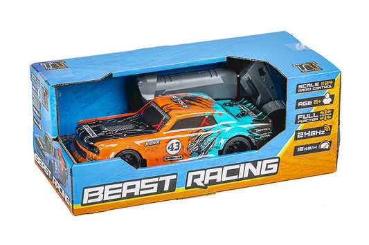 TEC-TOY Beast Racing R/C 1:24 2,4GHz, orange