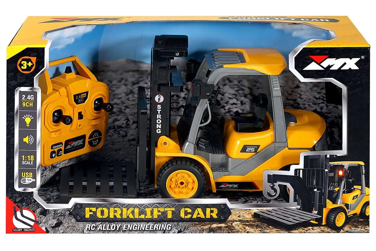 MX R/C Constructions Forklift R/C 1:18 2,4GHz, 3,7V Li-Ion, 9 channels