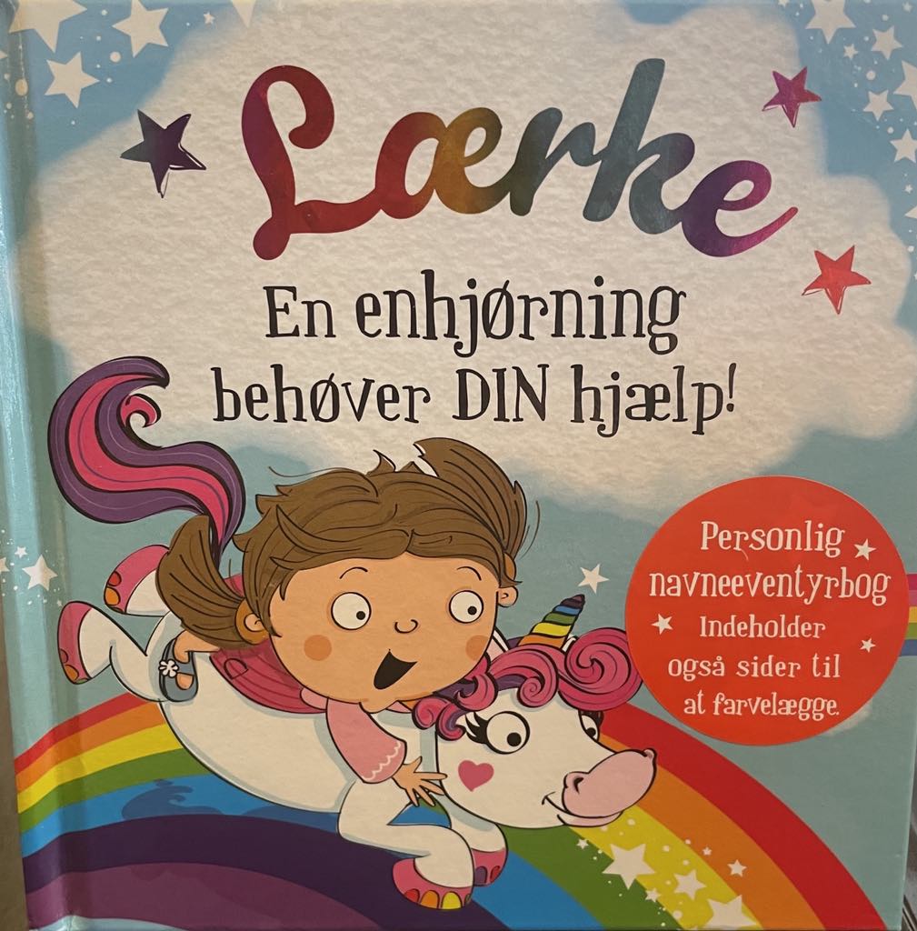 Lærke en enhjørning behøver din hjælp