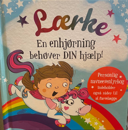 Lærke en enhjørning behøver din hjælp