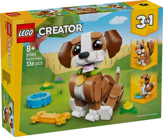 LEGO Creator Søde dyr: Legesyg hundehvalp 31382