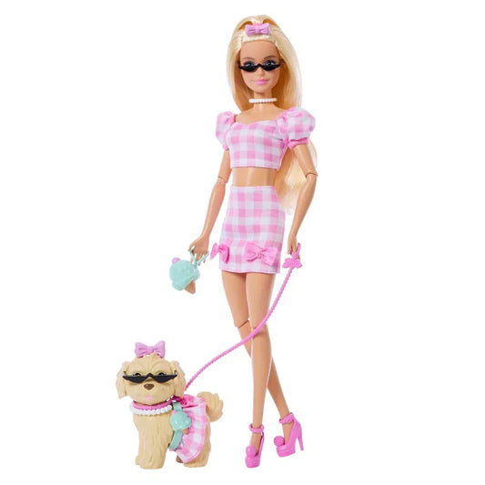 Barbie Twinning Looks Blonde Bows