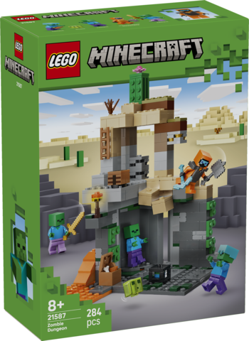 LEGO Minecraft Zombie-fangekælder 21587