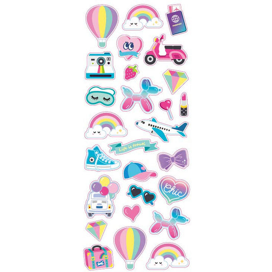 Tinka Stickers diverse med glimmer