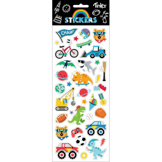 STICKERS ASSORTERET TINKA