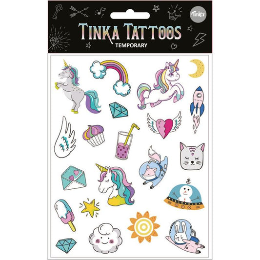 Tatoveringer med unicorn Tinka