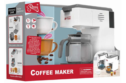 TEGOLE Kaffemaskine elektrisk m/tilbehør i æske 32x10x23c