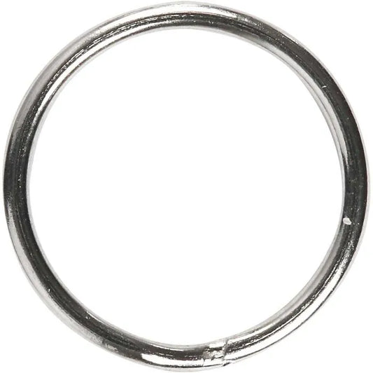 Nøglering 15 mm. 10 stk.